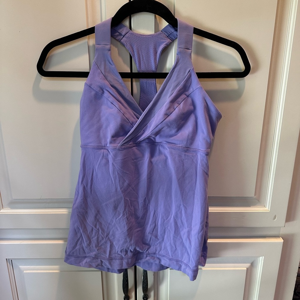 Lululemon purple tank size 6